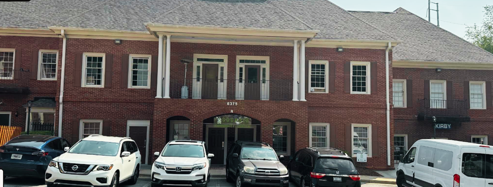 Exterior view of Masjid Soumaya Norcross building